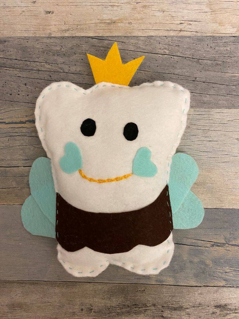 Zahnfee Helferli Pirat Prinzessin Zahn mit Fach